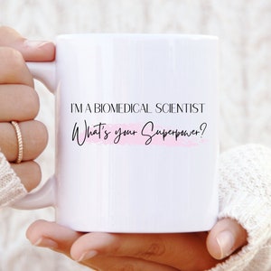 Biomedical Scientist Loading Mug - Science Student Gift - Future Biomedical Scientist Mug - Biology Student Mug - Science Gift