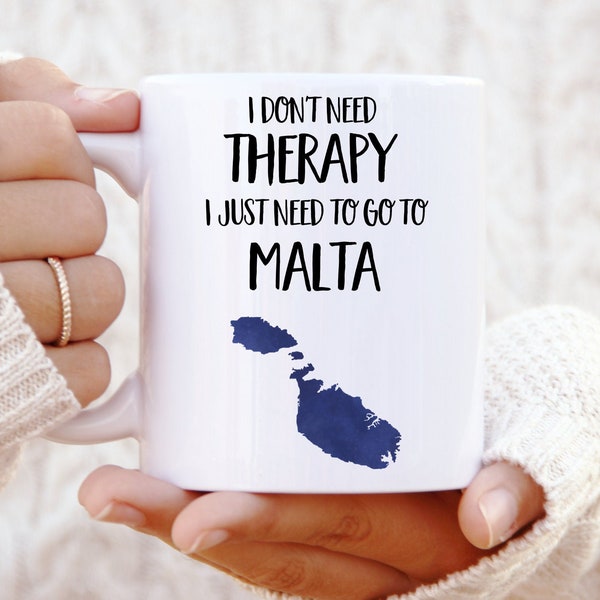 Malta Mug - Malta Gift - Gift for Malta Lovers - Personalised Gift - Malta Cup - Funny Mug - Humorous Gift - Gift for Him - Christmas Gifts