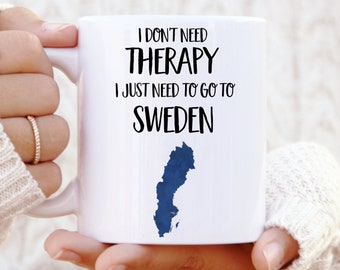 Sweden Mug - Sweden Gift - Gift for Sweden Lovers - Personalised Gift - Sweden Cup - Funny Mug - Humorous Gift - Christmas Gifts