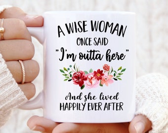 Funny Retirement Gift for Women - Retirement Coffee Mug - Colleague Leaving Gift - Funny Gift For Colleague - Leaving Job Gifts