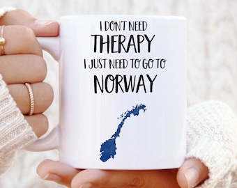 Norway Mug - Norway Gift - Gift for Norway Lovers - Personalised Gift - Norway Tea Cup - Funny Mug - Humorous Gift - Christmas Gifts