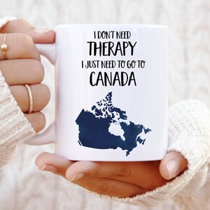 Taza de Canadá - Regalo de Canadá - Regalo para los amantes de Canadá - Regalo personalizado - Taza de Canadá - Taza divertida - Regalo para él - Regalos de Navidad