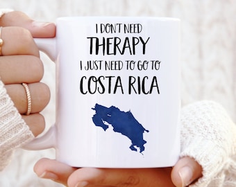 Costa Rica Mug - Costa Rica Gift - Costa Rica Lovers - Mug for Costa Rica Fan - Costa Rica Cup - Costa Rica Birthday Gift - Funny Mug