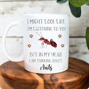 Ameise Geschenk - Ameise Tasse - Lustige Ameise Geschenke - Ameise Liebhaber Geschenk - Ameise Geschenkidee - Ameise Kaffeetasse - Lustige Tassen - Vatertagsgeschenk - Weihnachtsgeschenke