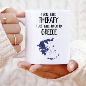 Greece Mug - Greece Gift - Gift for Greece Lovers - Personalised Gift - Funny Mug - Humorous Gift - Funny Mug - Fathers Day Gift