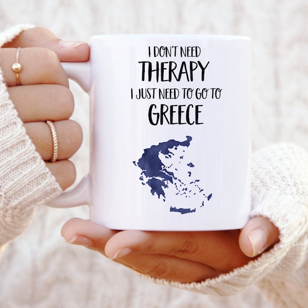 Greece Mug - Greece Gift - Gift for Greece Lovers - Personalised Gift - Greece Cup - Funny Mug - Humorous Gift - Funny Mug - Christmas Gifts