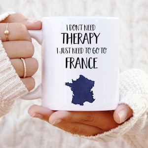 France Mug - Personalised France Gift - Gift for France Lovers - Mug for France Fan - France Mug - France Cup - Funny Mug - Christmas Gifts
