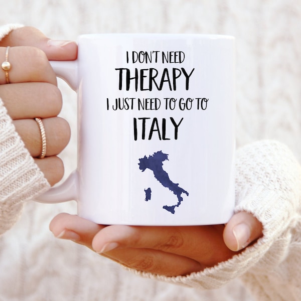 Italy Mug - Italy Gift - Gift for Italy Lovers - Mug for Italy Fan - Personalised Gift - Italy Cup - Funny Mug - Christmas Gifts