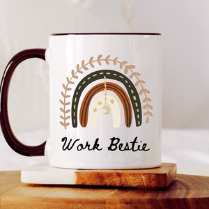 Work Made Us Coworkers - Personalized Mug - Gift For Work Besties, Col –  Macorner