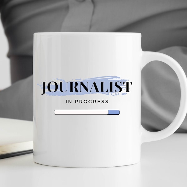 Journalism Student Gift - Journalist Mug - Journalism degree - Journalist Loading - Funny Birthday Gift for Journalist - Christmas Gifts