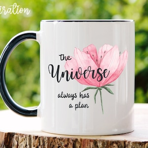 Spiritual Inspirational Quote Mug - Spiritual Universe Mug - Motivational Mug - Law of Attraction Mug - Esoteric Mug - Spiritual Gift