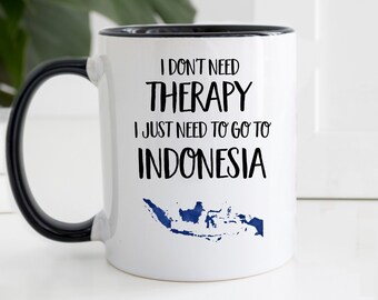 Indonesia Mug - Indonesia Gift - Indonesia Lovers - Mug for Indonesia Fan - Indonesia Coffee Mug - Indonesia  Cup - Indonesia Birthday Gift