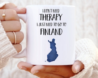 Finland Mug - Finland Gift - Gift for Finland Lovers - Personalised Gift - Finland Cup - Funny Mug - Humorous Gift - Christmas Gifts