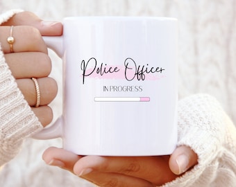 Police Mug - Future Police Officer Gift - Police Academy Graduation Gift - Personalised Police Officer Mug - Christmas Gifts - Gift for Her