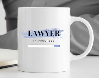 Law Student Gift - Law Student Mug - Lawyer Loading Mug - Lawyer Mug - Future Lawyer Gift - Ceramic Mug for Lawyer - Christmas Gifts