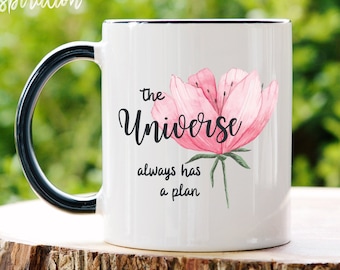 Spiritual Inspirational Quote Mug - Spiritual Universe Mug - Motivational Mug - Law of Attraction Mug - Esoteric Mug - Spiritual Gift