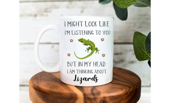 Lizard Mug - Lizard Gift- Funny Lizard Gifts - Lizard Lover Gift - Lizard Gift Idea - Lizard Tea Cup - Funny Mug - Christmas Gifts