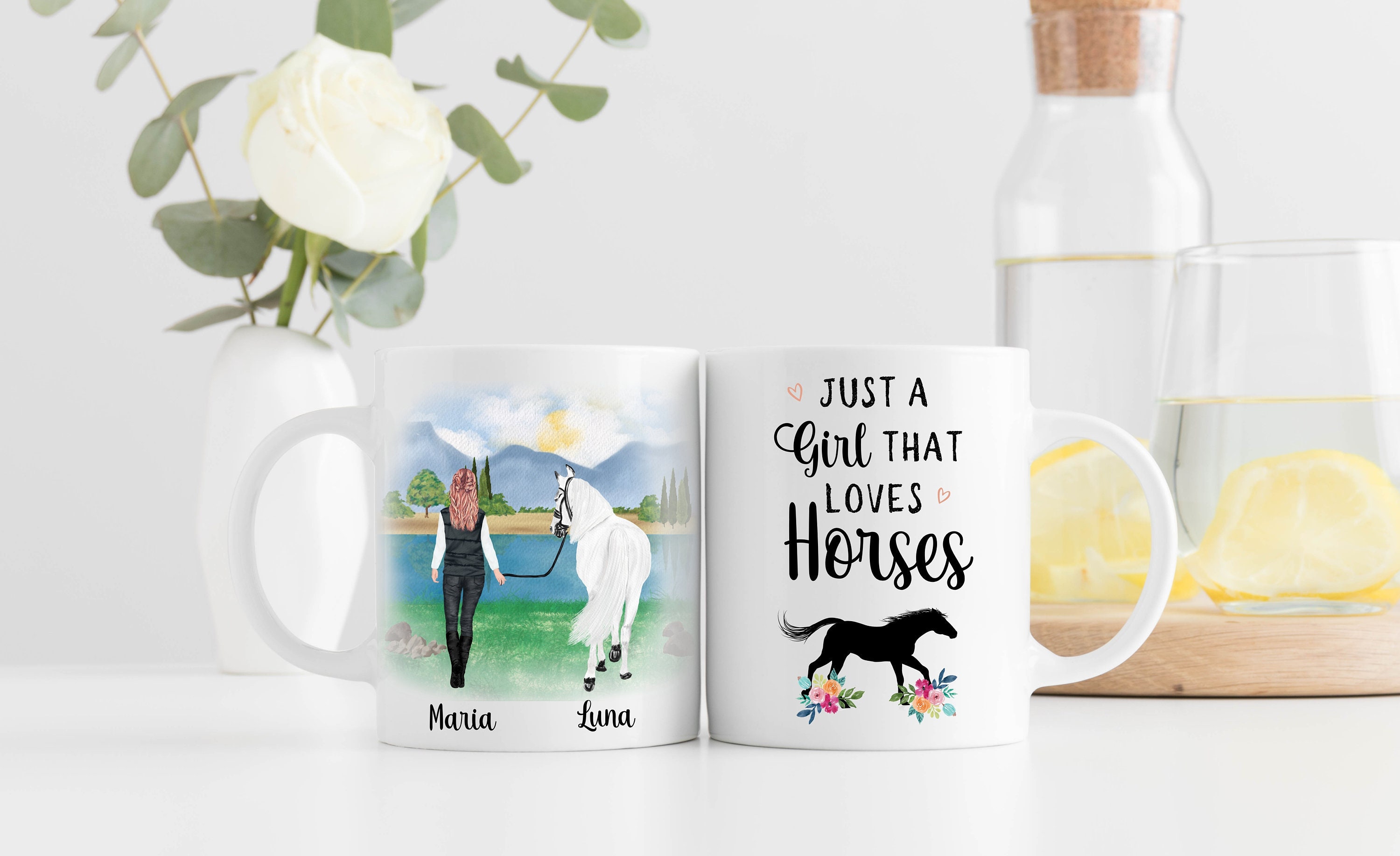 Horse Mug Cute Horse Gift Funny Horse Gifts Horse Lover Etsy