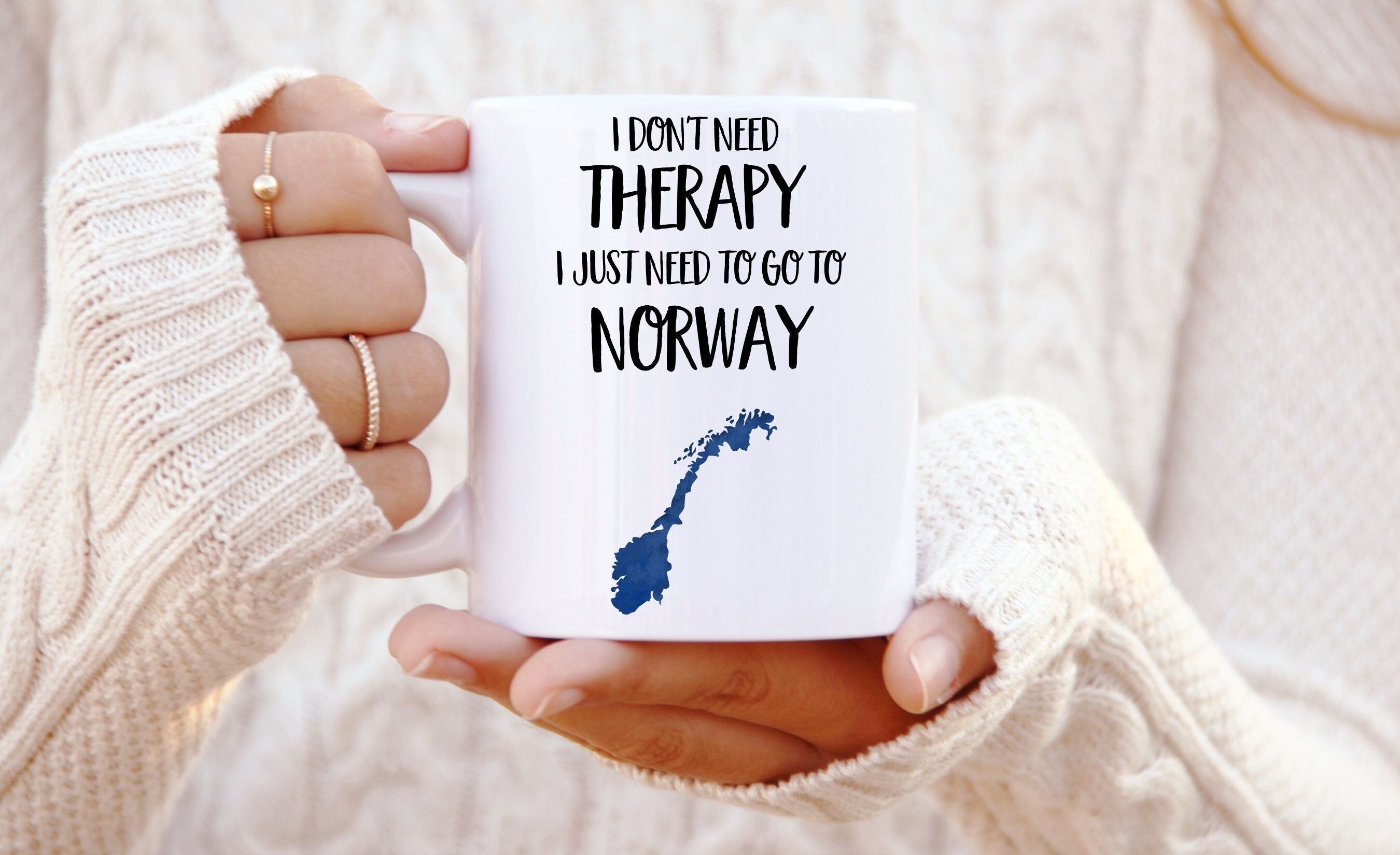 Caneca da Noruega - Presente da Noruega - Presente para os amantes da Noruega - Presente personalizado - Xícara de chá da Noruega - Caneca engraçada - Presente humorístico - Presentes de Natal