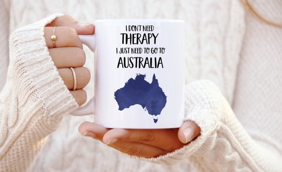 Australia Mug Personalised Australia Gift Gift for Australia