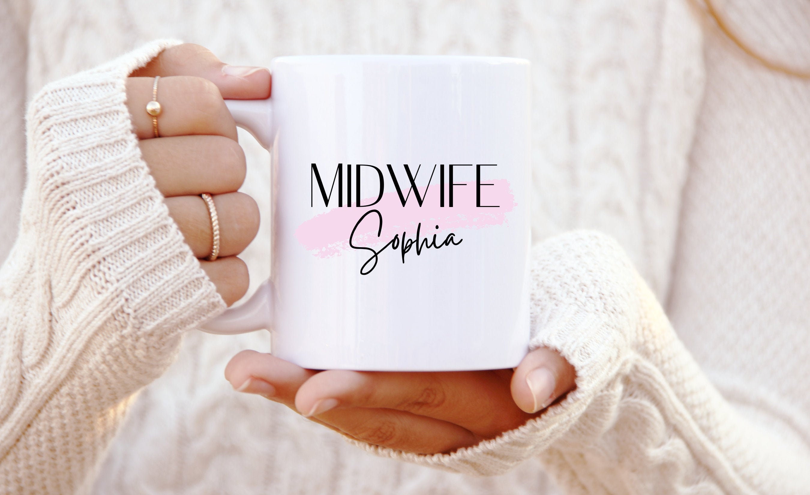 Midwife Mug Personalised Midwife Gift Midwifery Gifts Etsy