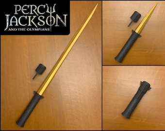 Percy Jackson Riptide Cosplay Sword Pen | EXTENDABLE and RETRACTABLE