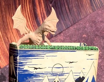 Dragon Emerging Bookmark – Dragon Bookmark for Readers & Fantasy Lovers