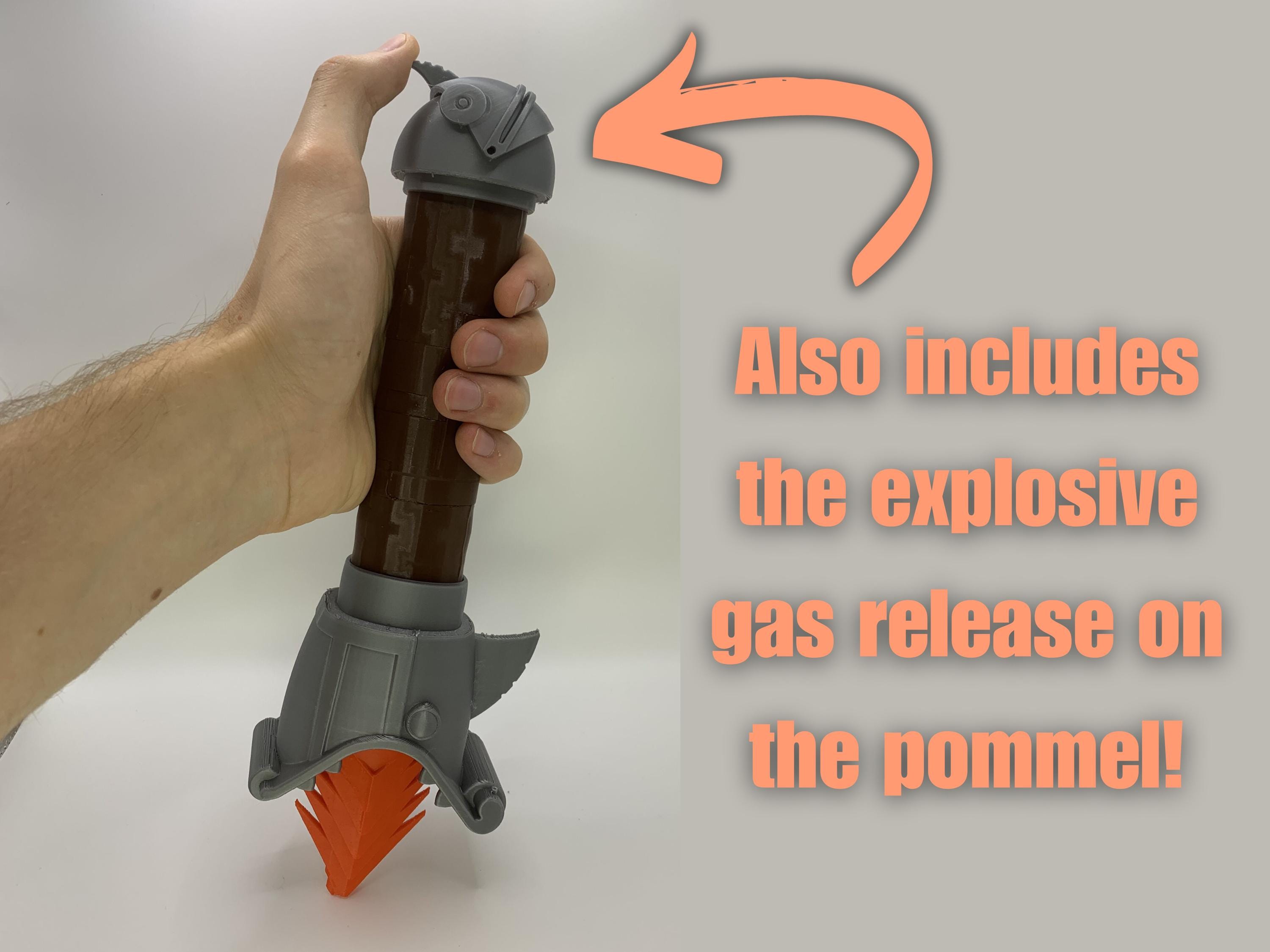 ヒックとドラゴン』のヒックアップの炎の剣 | 伸縮式と収納式 - Etsy 日本