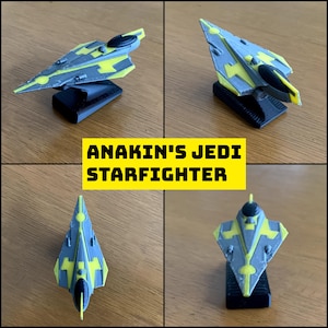 Anakin Skywalker&#39;s Jedi Starfighter Car Dashboard Drift Ornament