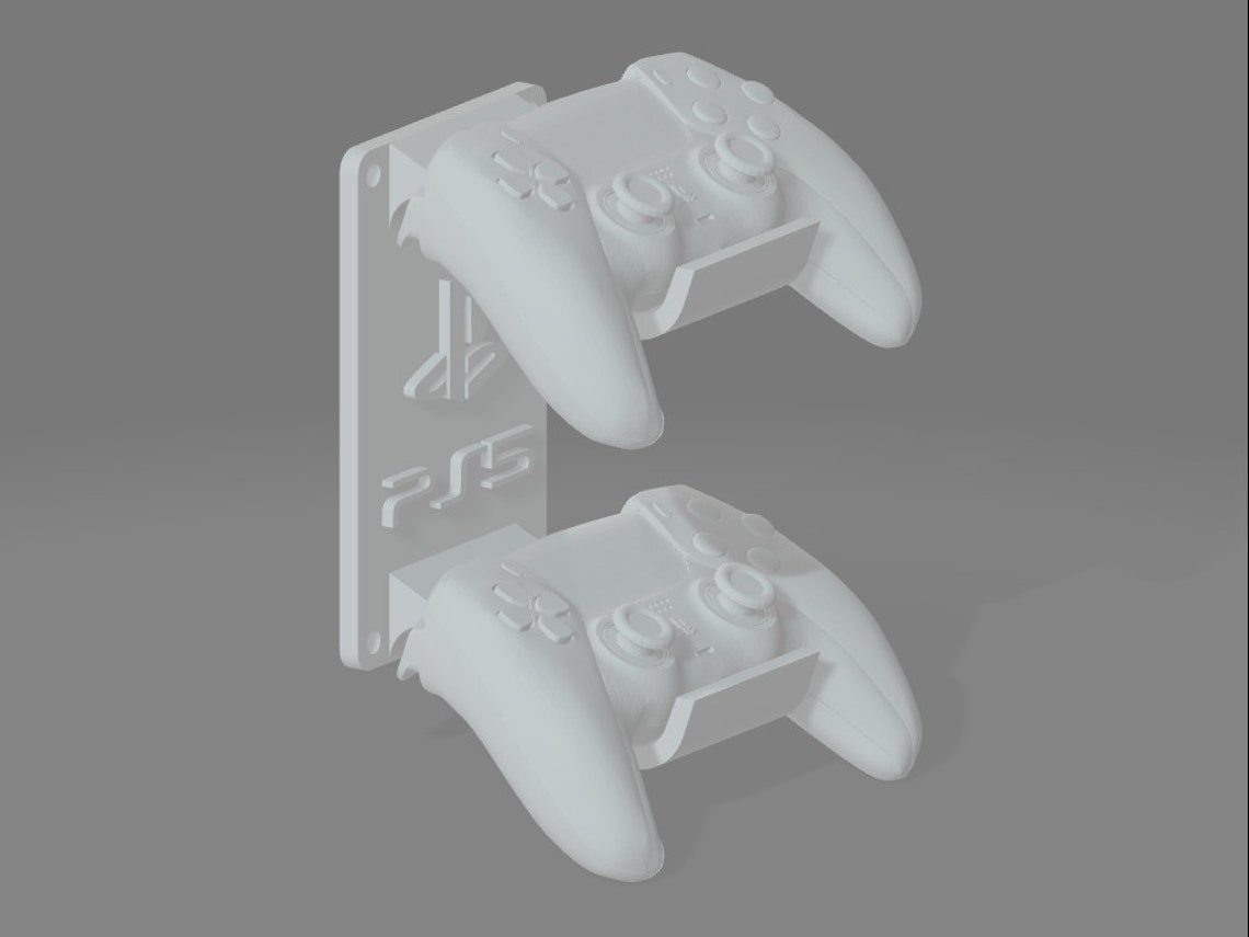 PS5 Dualsense Controller Stands and Wall Mounts STL Files 3D Etsy