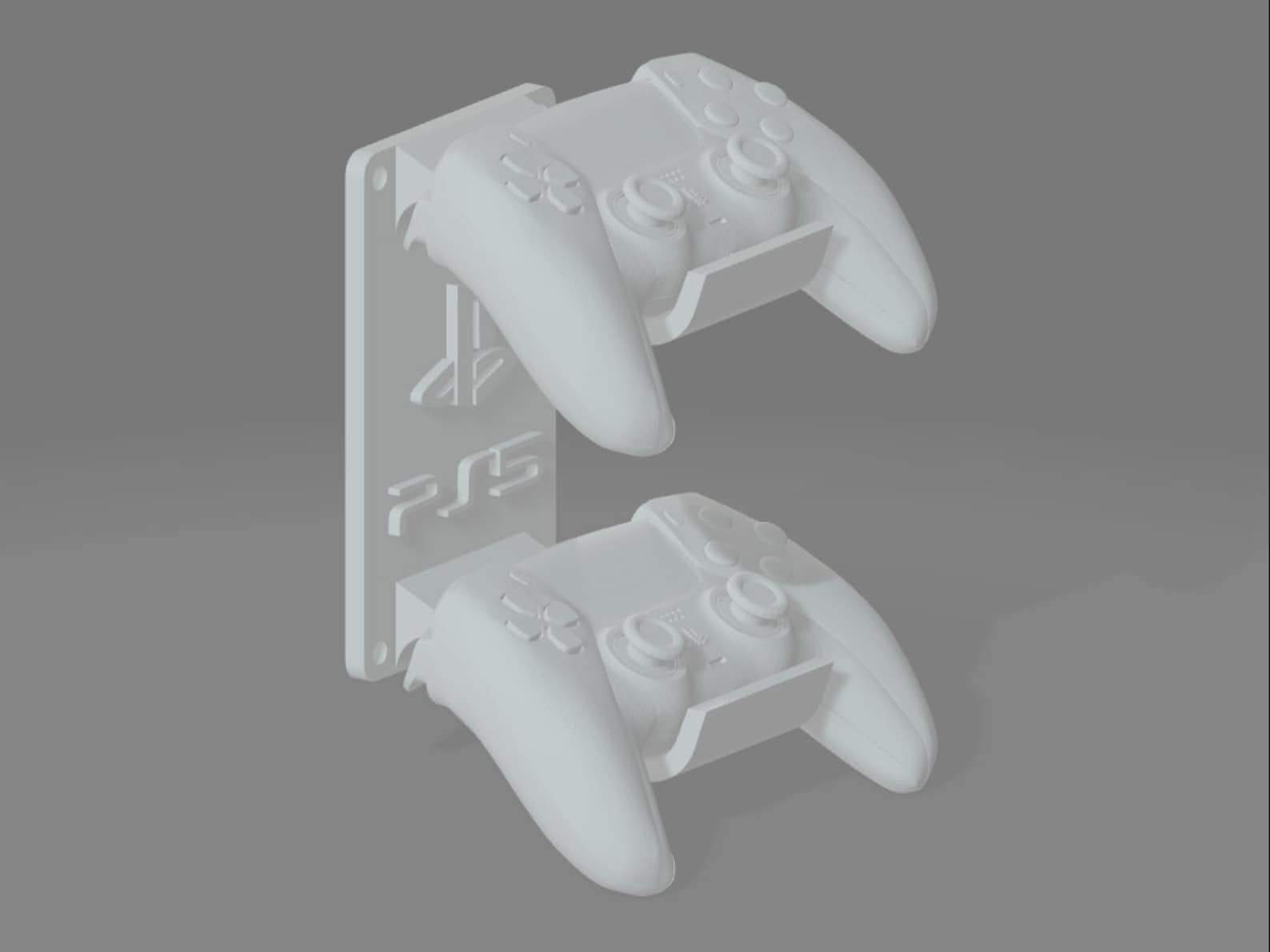 PS5 Dualsense Controller Stands and Wall Mounts STL Files 3D Etsy