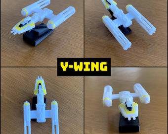 Y-Wing Starfighter Car Dashboard Drift Ornament