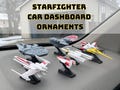 Starship Car Dashboard Drift Ornaments