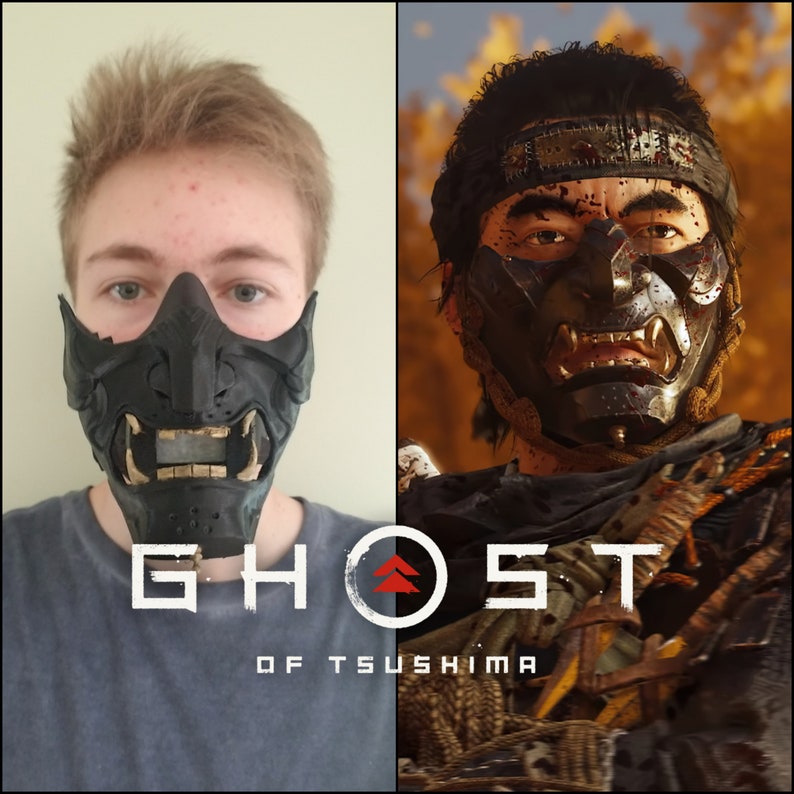 Ghost of Tsushima Mask Etsy