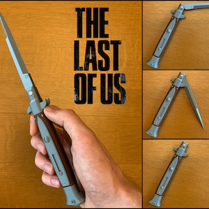 Last of Us Ellie Folding Knife Replica Prop 3D Printed