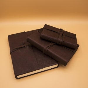 Quaderni medievali, handmade, cuoio e carta di alta qualità, made in italy