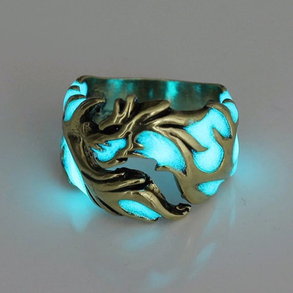 Glow in the Dark Ring - Etsy