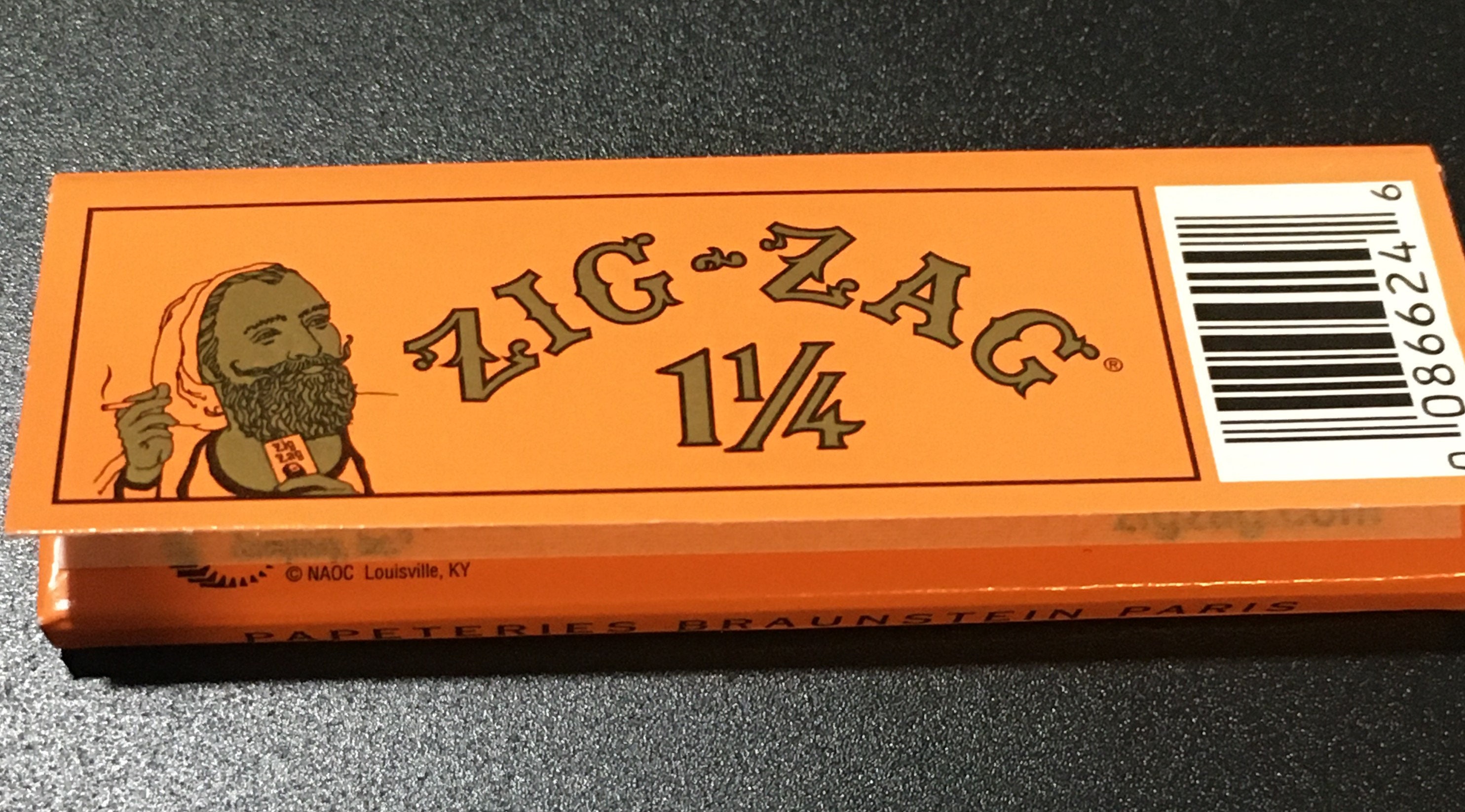 Zig Zag Rolling Papers Orange 1 1/4 Size Etsy