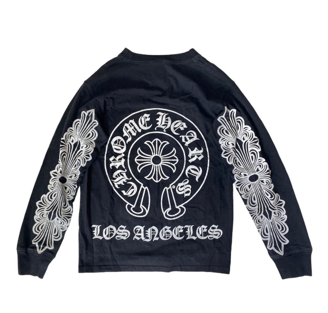 Vintage Chrome Hearts Long Sleeve Etsy vintage-chrome-hearts-long-sleeve-etsy