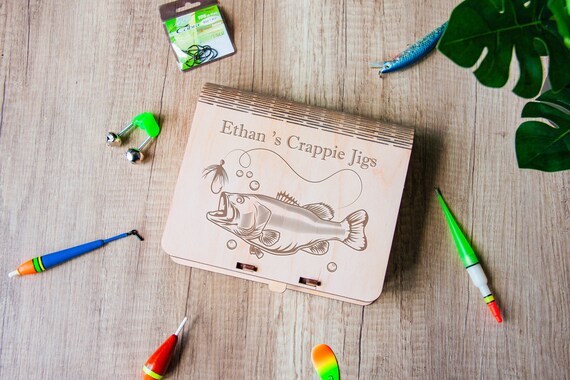 Fishing Tackle Box,personalized Fly Fishing Box,custom Jig Box