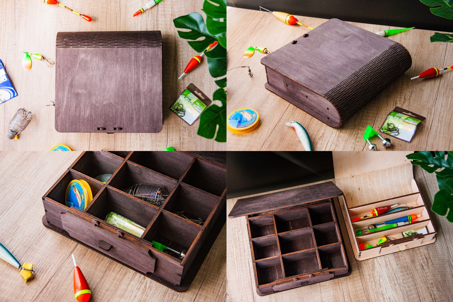 Tackle Box Personalizedtackle Box Organizerjig Boxfishing Etsy