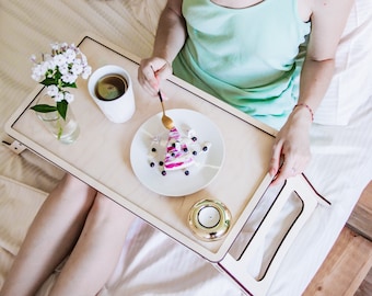 Plateau de service avec pieds,Table plateau de lit,Plateau de service pour le petit-déjeuner,Plateau de service pliable,Plateau de petit-déjeuner pliable,Plateau de lit avec pieds pliants