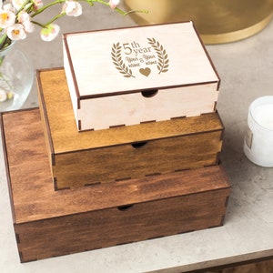 Hombres de caja de madera personalizados, caja de recuerdo grabada, caja de almacenamiento con madera de tapa, madera de caja de memoria, caja de madera grabada con tapa, caja de madera personalizada