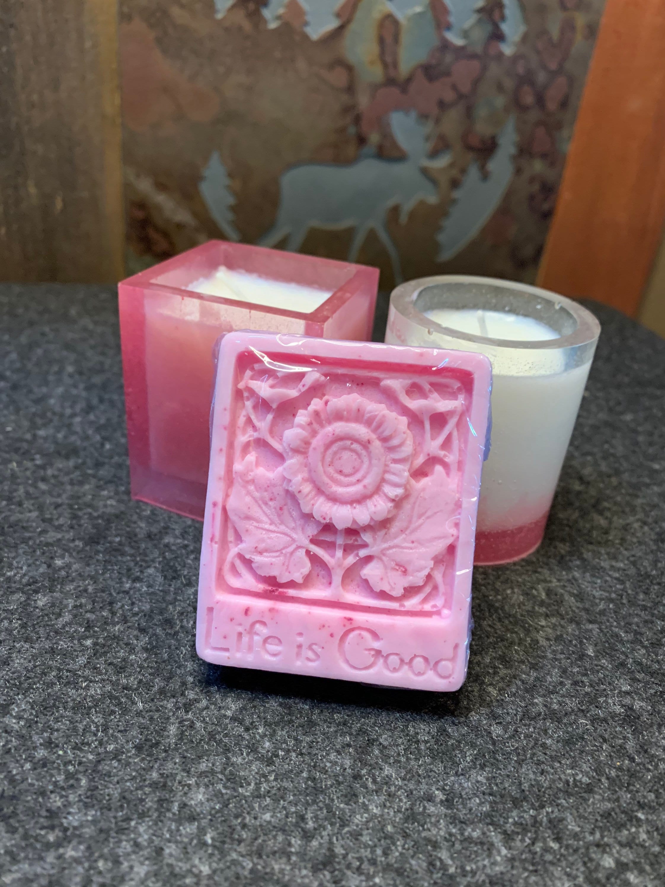 Candle and Soap Bath SetVotive CandlesSoapCandle SetCandle Etsy