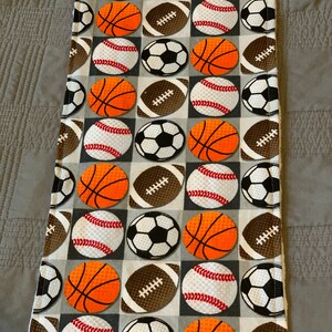 Chicago White Sox Baby Spucktuch, Minky Fleece und super kuscheliger Flanell, geschlechtsneutral Bild 9
