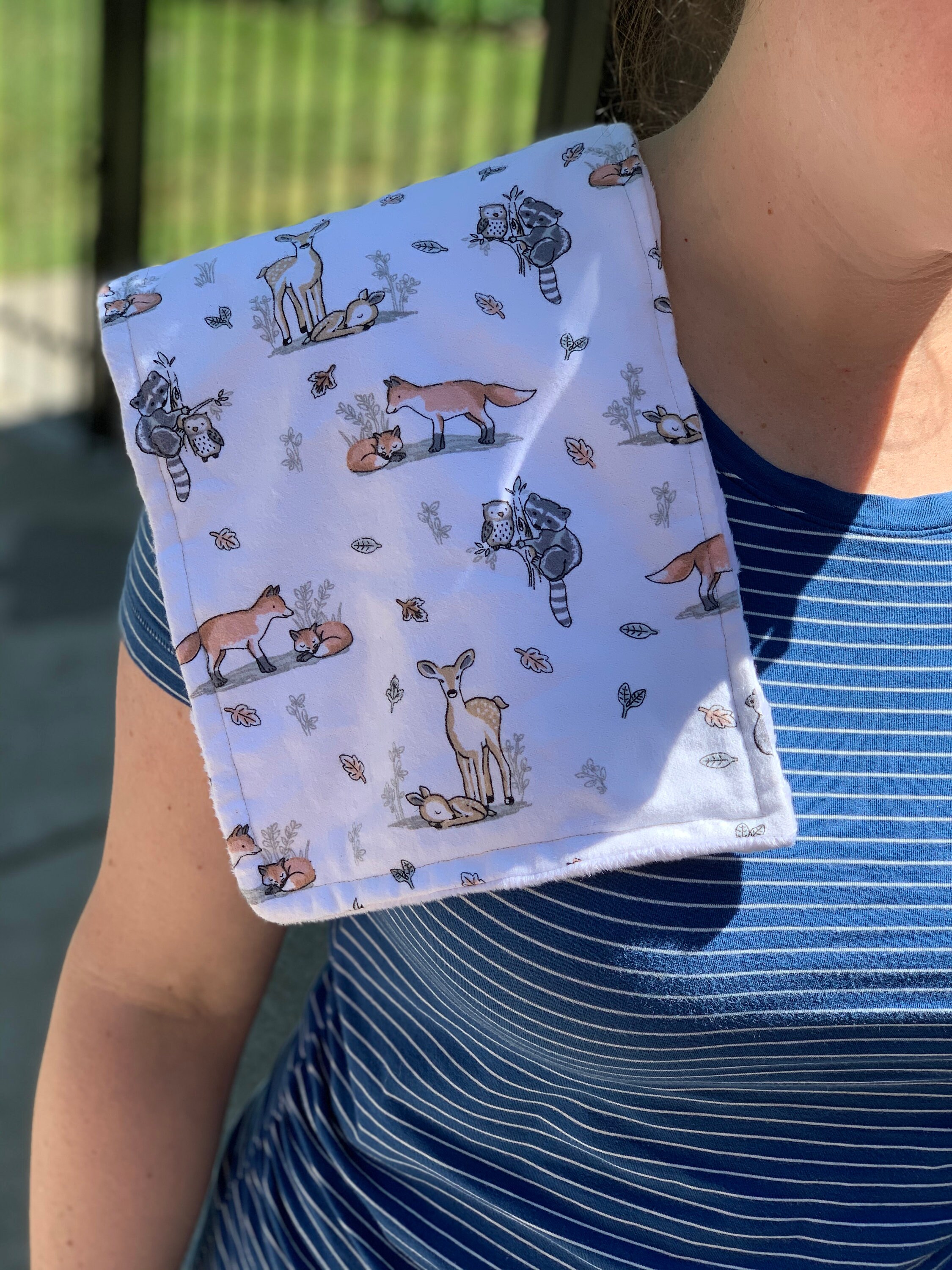u-of-i-baby-burp-cloth-minky-fleece-and-super-snuggle-etsy