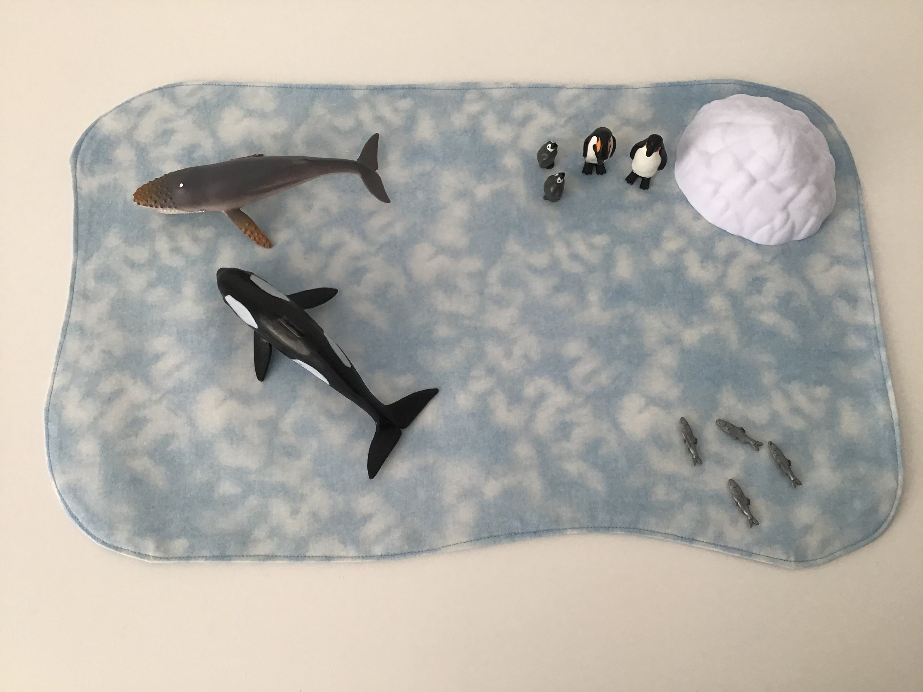 Play Mat Set CE Tested Ocean Play Mats Small World Play Etsy