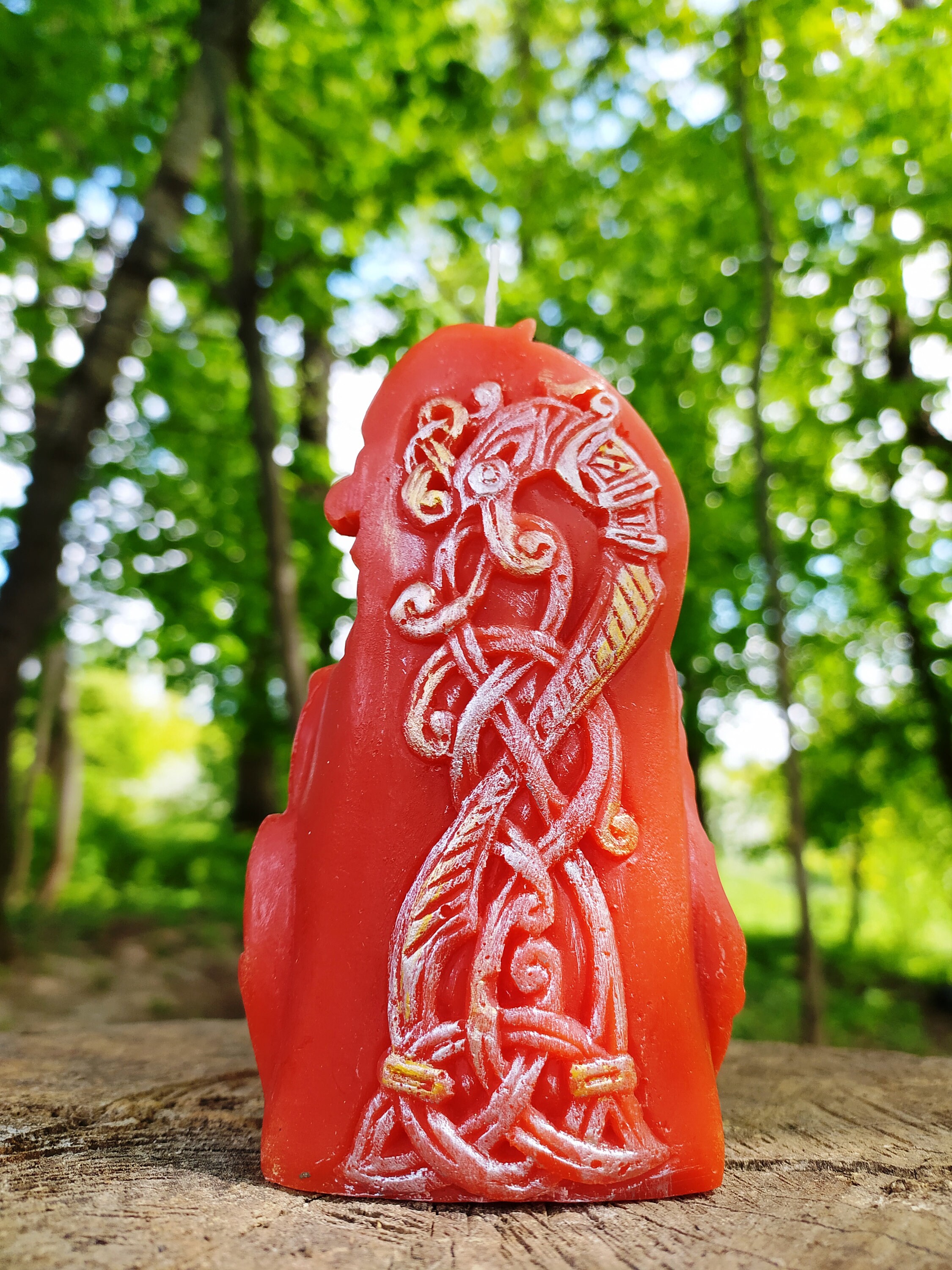 Candle Modi Norse gods Viking gift Witchcraft candle Etsy