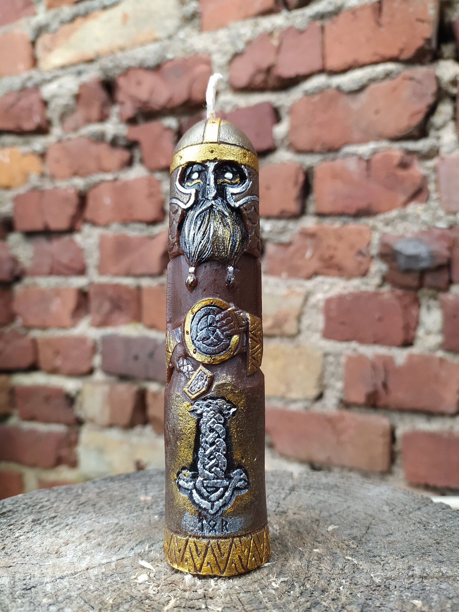 Kerze Thor nordische Götter Wikinger Geschenk Hexerei | Etsy