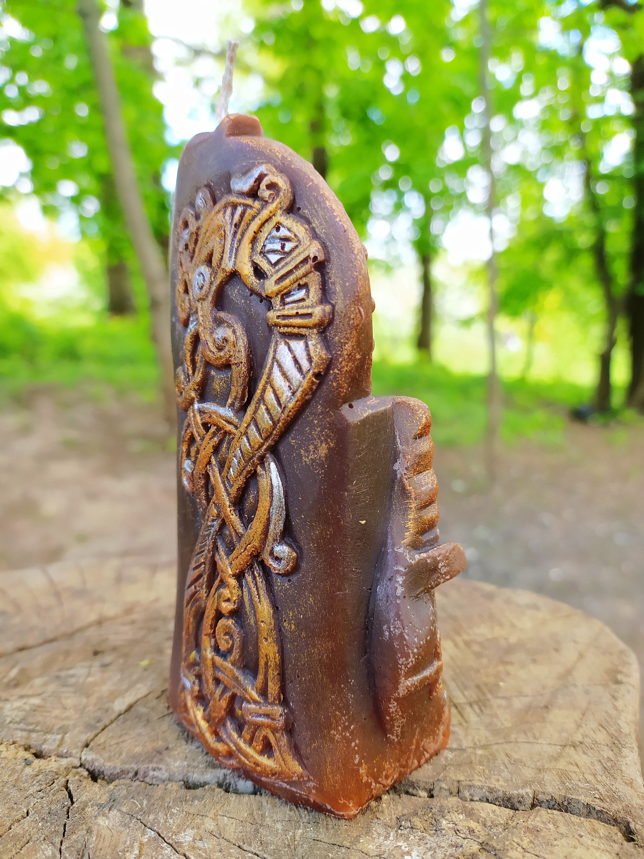 Candle Modi Norse gods Viking gift Witchcraft candle Etsy